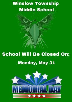 Memorial Day (School Closed)